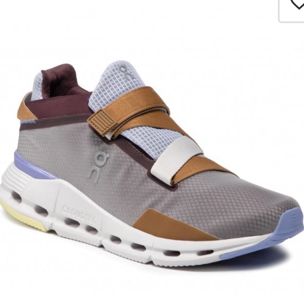 Cloudnova wrap sneaker in raisin/lavender
